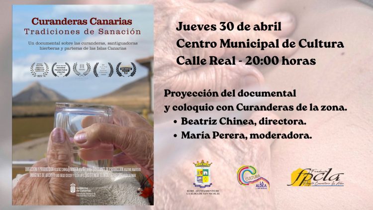 La Aldea de San Nicolás acoge la proyección del documental “Curanderas canarias, tradiciones de sanación”