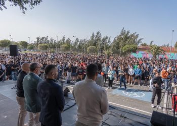 Más de 2500 estudiantes participan en el XXX Encuentro de Educación Secundaria en Vecindario