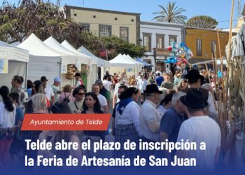 Telde impulsa la Feria de Artesanía de San Juan 2026 con un modelo abierto, gratuito y centrado en los artesanos locales