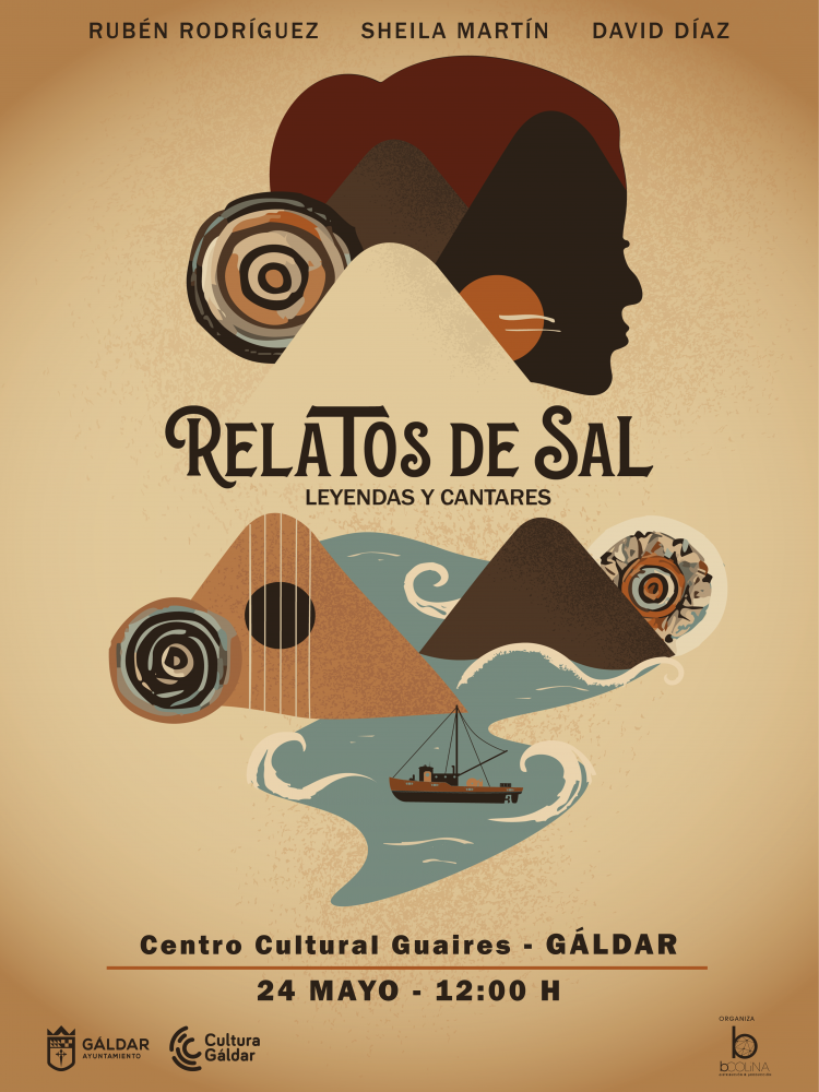 “Relatos de Sal, Leyendas y Cantares” llega al Teatro Guayres con un viaje familiar por la memoria oral de Canarias