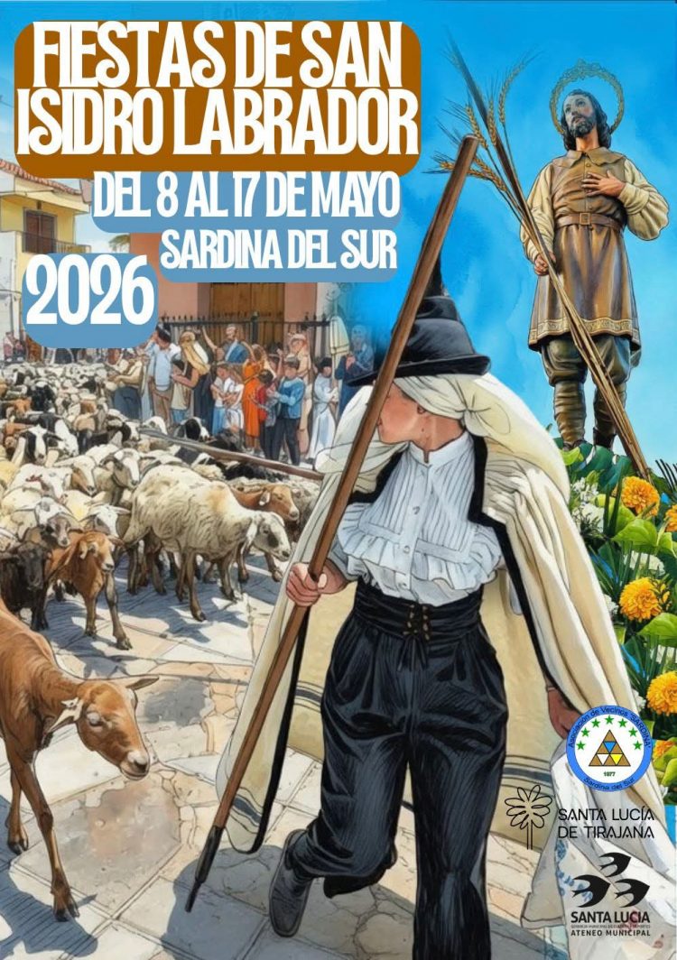 Sardina del Sur celebra las fiestas de San Isidro Labrador del 8 al 17 de mayo 