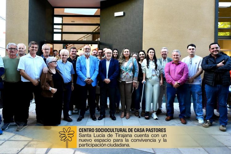 El Cabildo inaugura el nuevo centro social de Casa Pastores en Santa Lucía de Tirajana