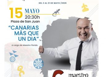 La Plaza de San Juan se llena de risas y canariedad este viernes con Maestro Florido