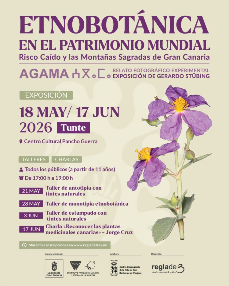 La exposición Etnobotánica de la Reserva de la Biosfera llega a Tunte