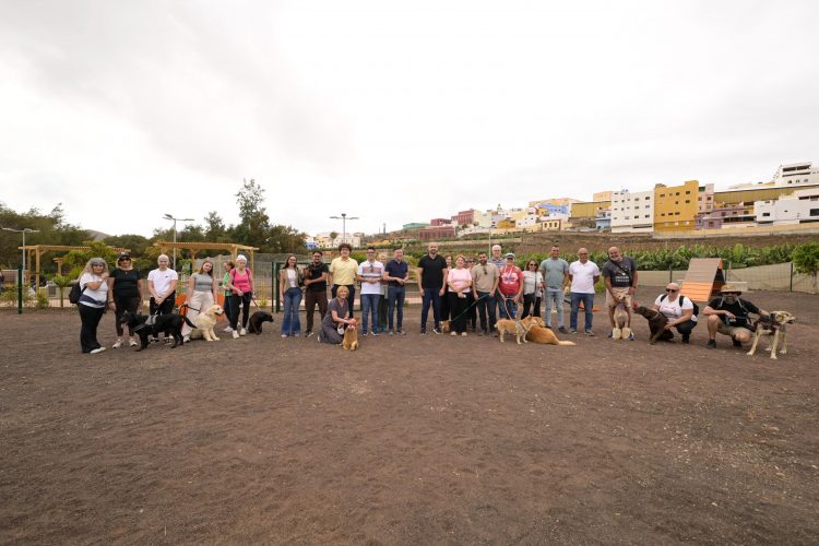 Gáldar amplía Huertas del Rey con nuevos espacios de ocio y un parque canino
