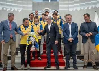 Clavijo subraya el gran momento del hockey línea canario tras la sexta Liga Élite del Molina Sport