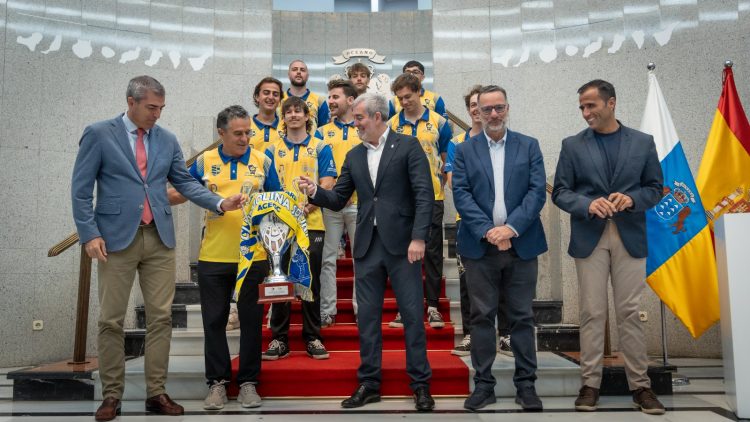 Clavijo subraya el gran momento del hockey línea canario tras la sexta Liga Élite del Molina Sport