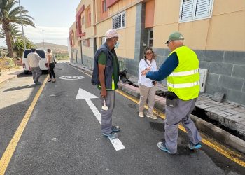 Avanzan las obras de renovación de la red de abastecimiento en la zona de El Cristo