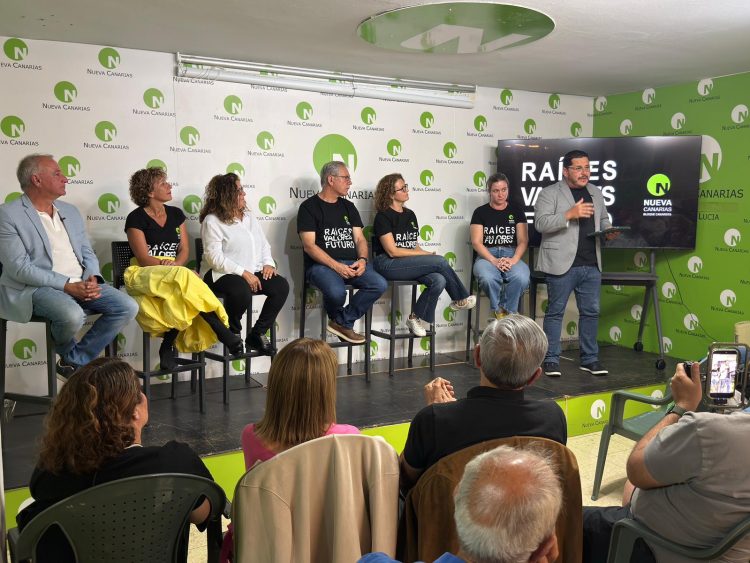 Nueva Canarias Santa Lucía elige por aclamación a Leví Ramos Sánchez como secretario general local y presenta su nueva ejecutiva