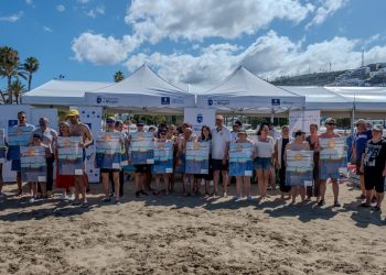 500 personas participan en el 20 aniversario del Encuentro de Actividades Acuáticas para Personas con Discapacidad de Mogán