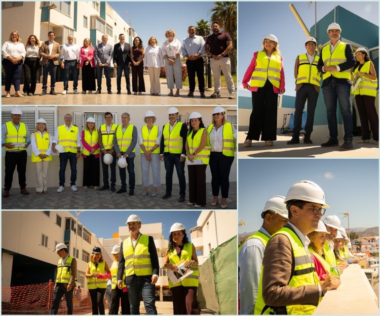 La rehabilitación del Residencial Santa Águeda alcanza el 83% de ejecución y concluirá en octubre
