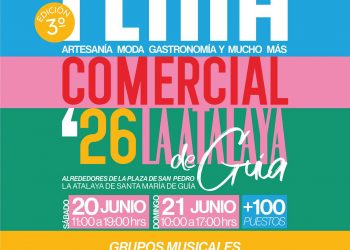 La Atalaya de Guía acoge este fin de semana la III Feria Comercial en el arranque de sus fiestas patronales