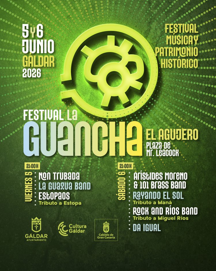 La música vuelve a tomar la costa de Gáldar con una nueva edición del Festival La Guancha