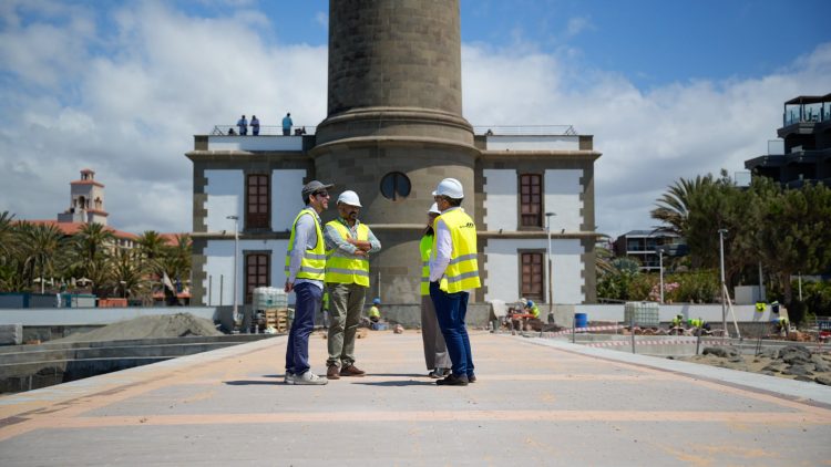 El Consorcio Maspalomas Gran Canaria finaliza la renovación del Paseo y Muelle entorno Faro de Maspalomas y comenzará en septiembre las nuevas actuaciones en el Paseo de Santa Águeda El Pajar