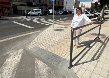 Nuevas actuaciones refuerzan la accesibilidad y la seguridad peatonal en El Carrizal