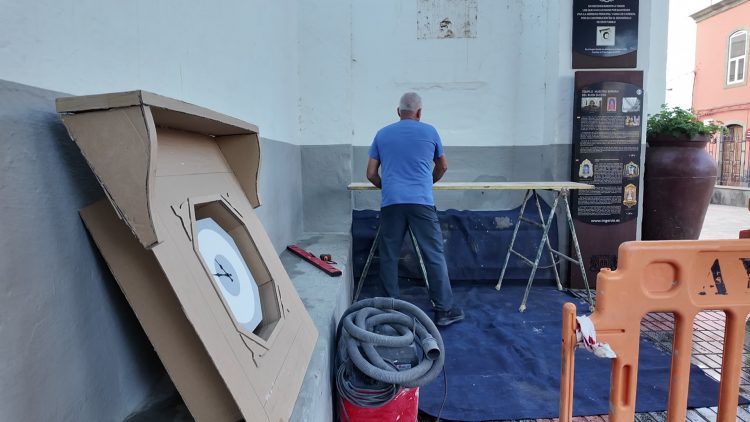 Últimos pasos para culminar el proyecto de recreación del Reloj de la Heredad de El Carrizal
