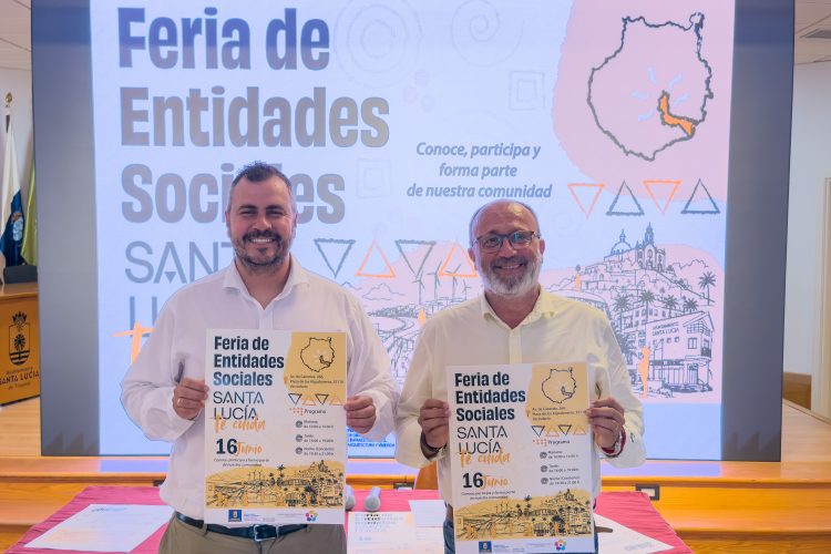 Las ongs protagonizan la ‘I Feria de Entidades Sociales Santa Lucía te cuida’ el próximo martes en la Avenida de Canarias