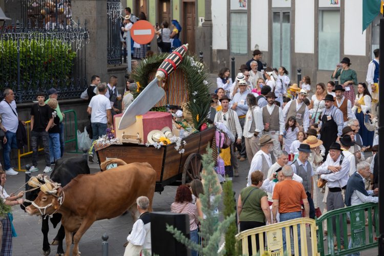Arucas preparada para celebrar el 50 Aniversario de su Romería-Ofrenda