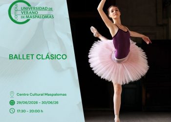 El ‘Ballet Clásico’ llega a la Universidad de Verano de Maspalomas