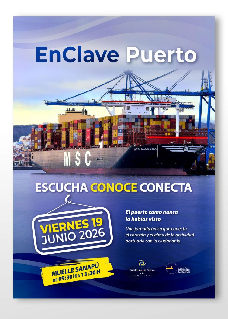 Los medios de comunicación contarán por primera vez el día a día de la actividad portuaria desde el corazón del Puerto de Las Palmas