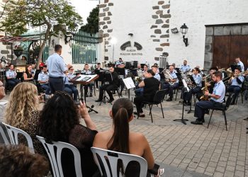 La Unidad de Música del Mando Aéreo de Canarias ofrece este miércoles un concierto en el Rincón Plácido Fleitas