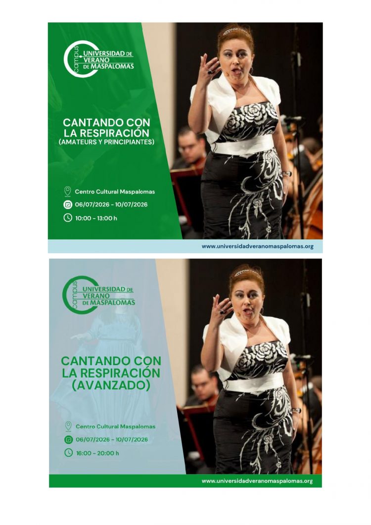 La soprano Judith Pezoa enseña las claves de técnica vocal y respiratoria, aplicadas al canto 