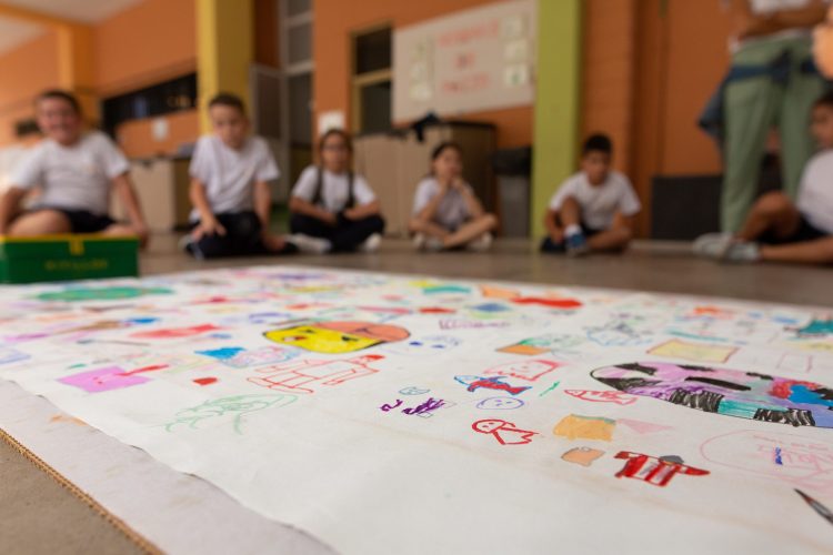 ‘Ktálisis nómada’ convierte el colegio y la naturaleza en taller creativo