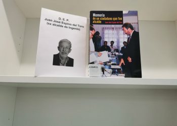 La Villa de Ingenio despide a Juan José Espino del Toro