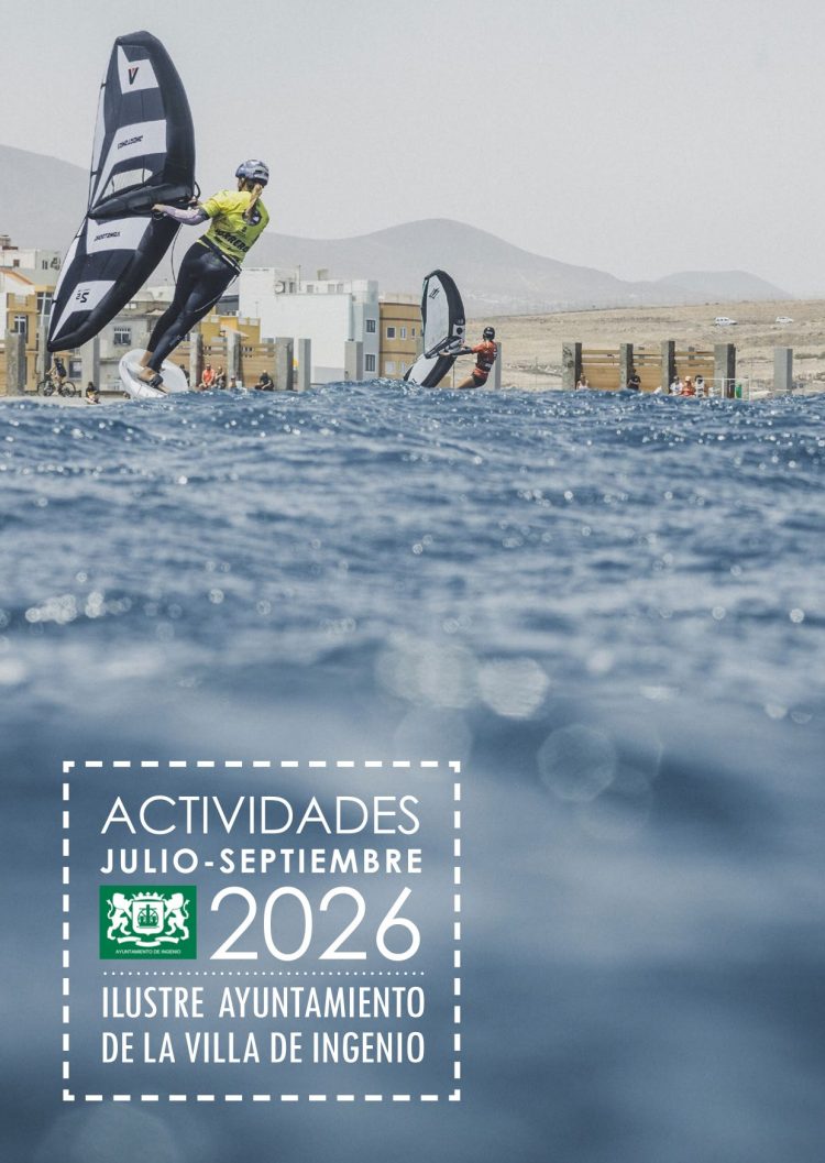 Un verano repleto de cultura, deporte y ocio llega con la nueva programación trimestral del Ayuntamiento de Ingenio