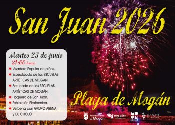 Noche mágica de San Juan en  Playa de Mogán