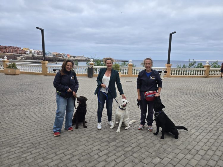 Telde consolida el primer PFAE de adiestramiento canino de Europa, una iniciativa pionera con impacto laboral y social 