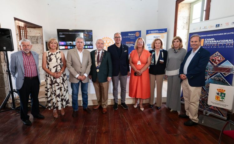 Marco Aurelio Pérez inaugura el XII Camp Internacional Rotary Maspalomas