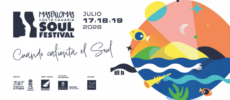 El Maspalomas Costa Canaria Soul Festival reúne el apoyo de quince entidades públicas y privadas