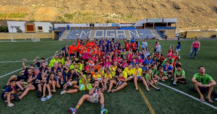 Playa de Mogán celebra Los Juegos del Verano Kids, una jornada de convivencia, deporte y familia
