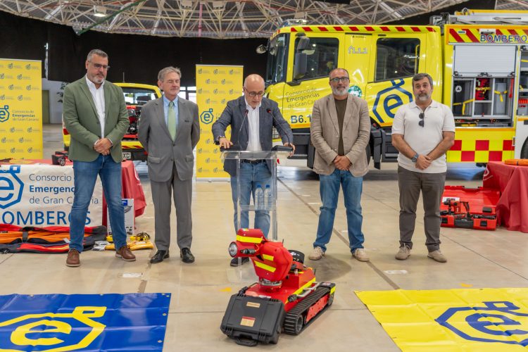 El Consorcio de Emergencias de Gran Canaria presenta nuevos medios materiales para mejorar sus actuaciones