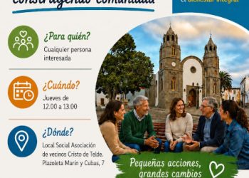 Telde impulsa ‘Bienestar Compartido’, un espacio para promover el autocuidado y fortalecer la comunidad