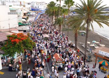 23 carretas participan el sábado la Romería-Ofrenda de la Virgen del Carmen de Arguineguín