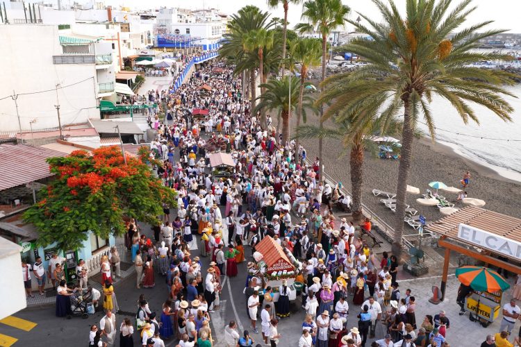 23 carretas participan el sábado la Romería-Ofrenda de la Virgen del Carmen de Arguineguín