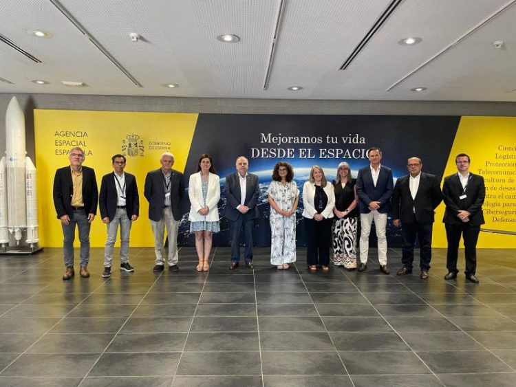 El Gobierno de Canarias presenta la Estrategia Aeroespacial Canaria en la Agencia Espacial Española