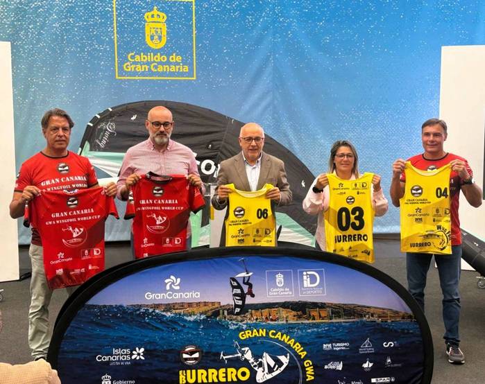 El Burrero se convierte la próxima semana en sede mundial del wingfoil