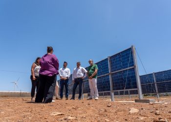 Una instalación fotovoltaica del ICIA en Santa Lucía de Tirajana impulsará la innovación agraria y la sostenibilidad energética