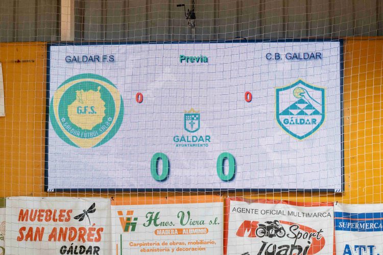 El Ayuntamiento de Gáldar dota al Polideportivo Juan Vega Mateos de un videomarcador de última generación
