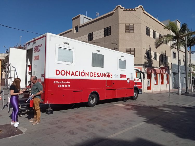 El SCS promociona hoy la donación de sangre en Santa Lucía de Tirajana