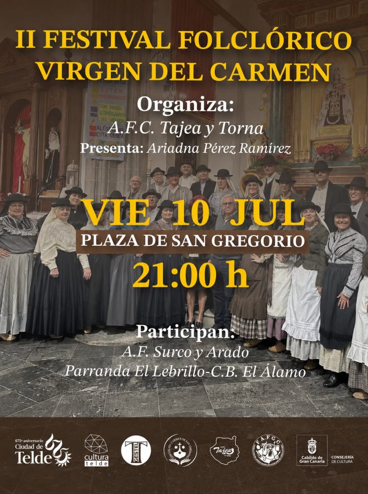 La AFC Tajea y Torna celebra el II Festival del Carmen en la plaza de San Gregorio