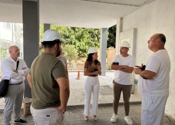 La transformación de la urbanización La Paz ya supera el 60 % de ejecución