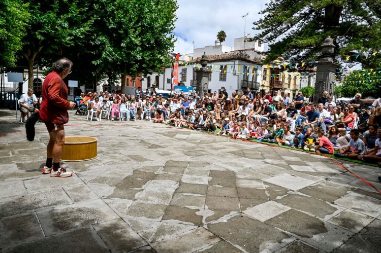 El Festival ‘EnPie’ llenó Teror de arte y espectadores el fin de semana