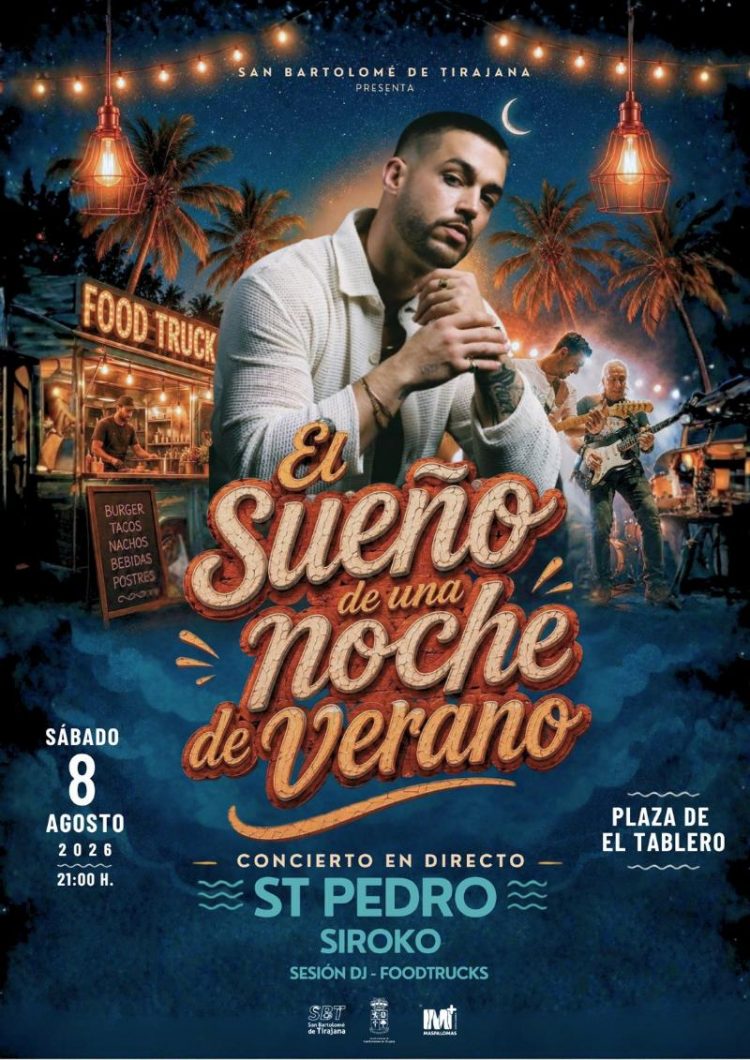 St. Pedro y Siroko amenizan este sábado El sueño de una noche de verano en El Tablero