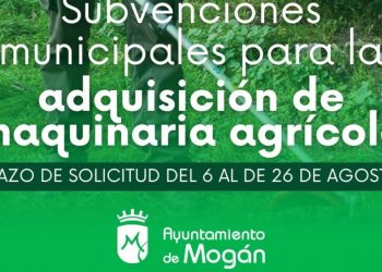 Mogán abre una nueva convocatoria de ayudas para la adquisición de maquinaria agrícola