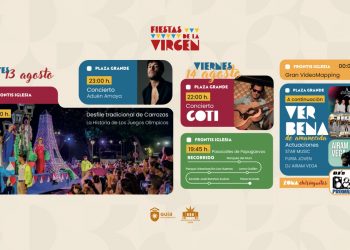 Cabalgata de Carrozas y el concierto de Coti en la semana grande de las fiestas de La Virgen 2026 de Guía