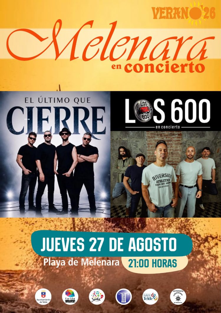 Melenara se prepara este jueves para una gran noche de música con El Último que Cierre y Los 600